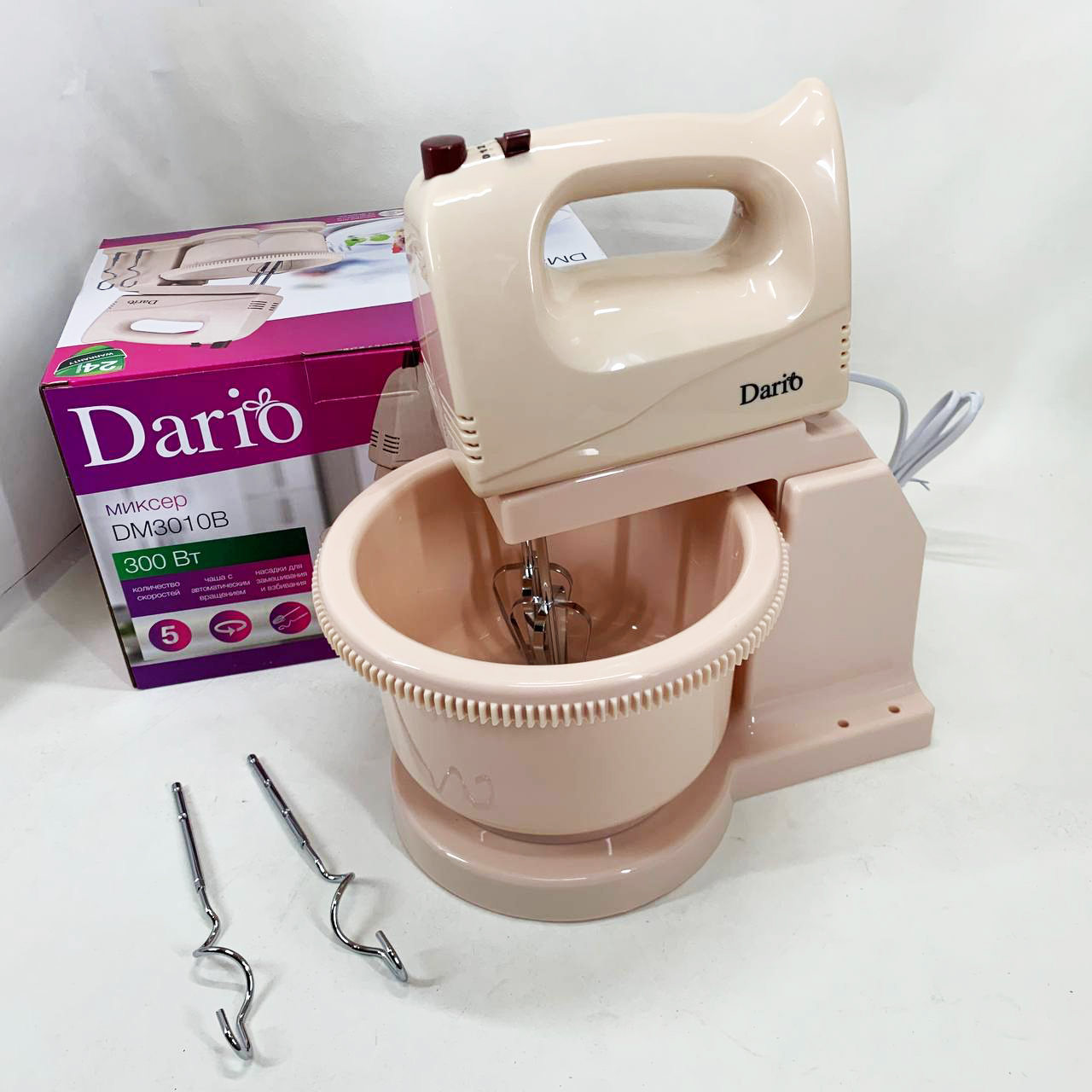 Міксер із чашею Dario DM3010B