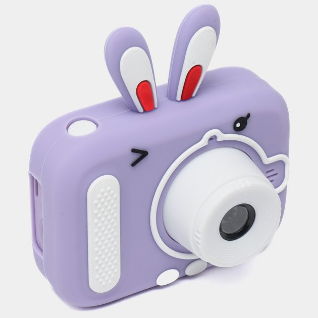 Дитячий цифровий фотоапарат X900 Rabbit Колір: фіолетовий - Зображення 7