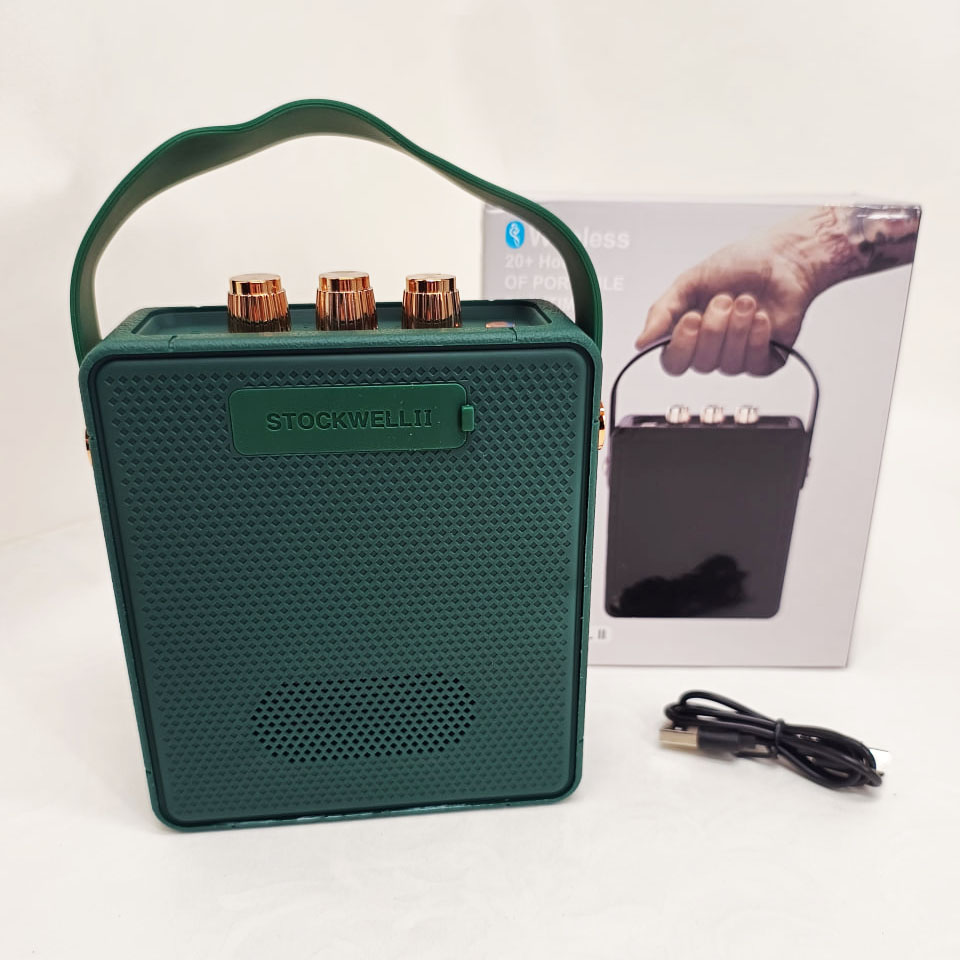 Портативная колонка Marshall STOCKWELL BT W2 Green 3 Портативная колонка Marshall STOCKWELL BT W2 Green - Зображення 3