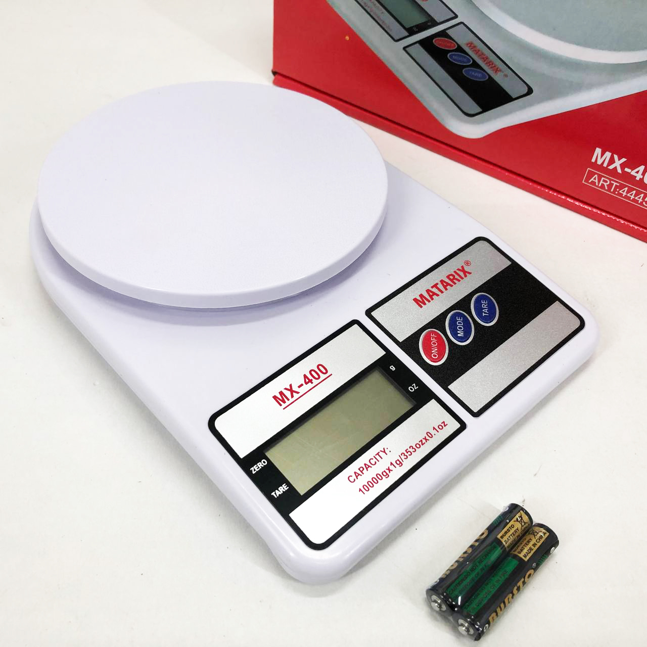 Ваги кухонні MATARIX MX-400 10кг - Зображення 4