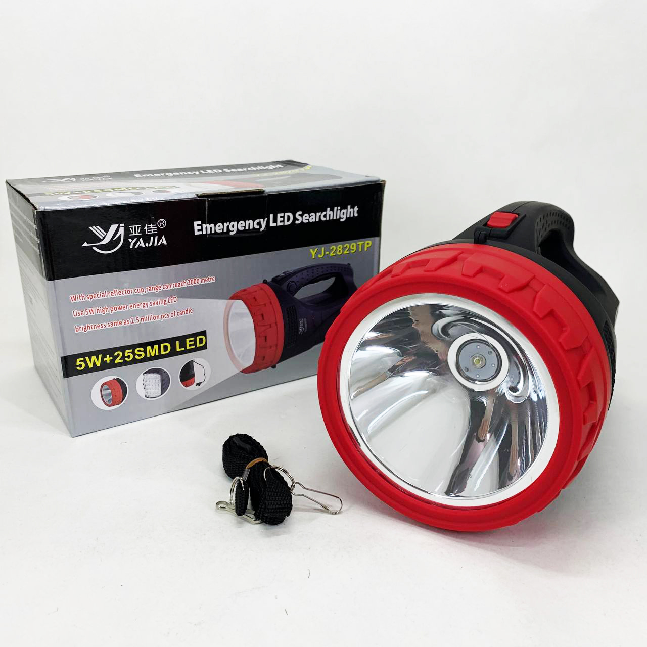 Ліхтар переносний Luxury 2829-5W+25LED 1 Ліхтар переносний Luxury 2829-5W+25LED