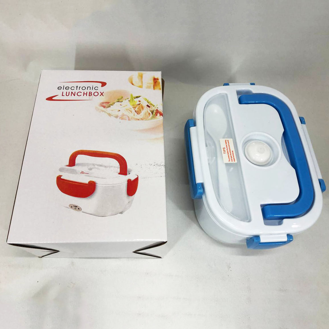 Ланч бокс електричний із підігрівом Lunch Heater 220 V Pro, ланч бокс від мережі Blue 5 Ланч бокс електричний із підігрівом Lunch Heater 220 V Pro, ланч бокс від мережі Blue - Зображення 5