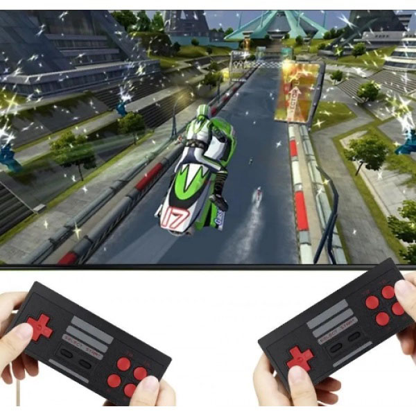 Приставка ігрова Mini Game Box D600 HDMI ігрова консоль, приставка 8 біт для дітей, приставки денді - Зображення 4