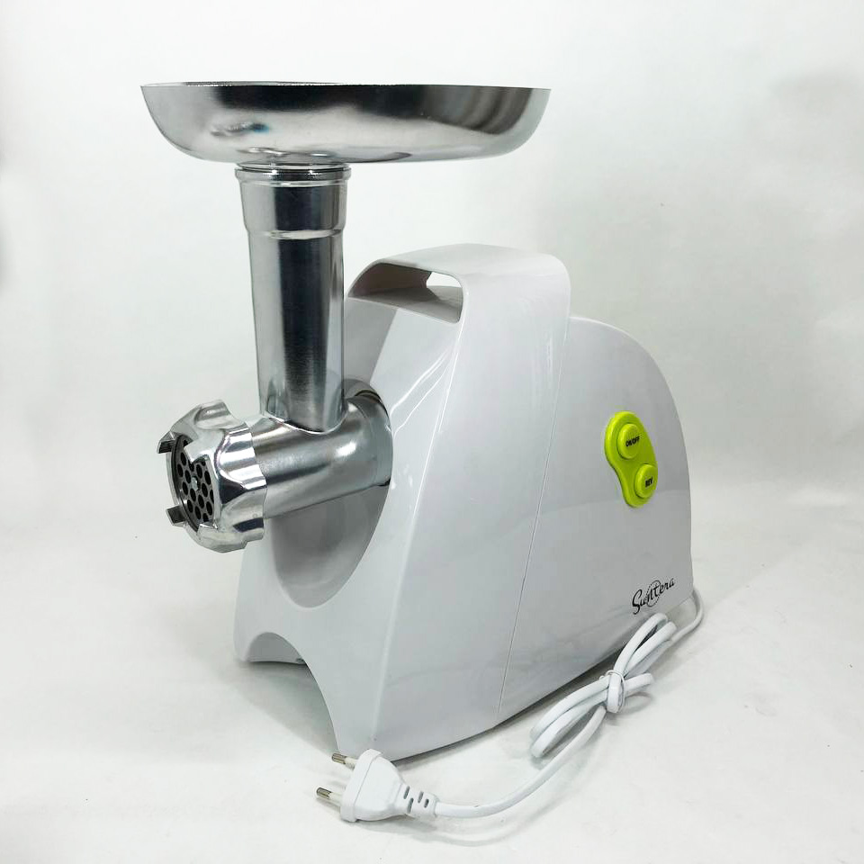 М'ясорубка Suntera SMG-5425W, м'ясорубка-соковитискач, електрична м'ясорубка з насадками для дому - Зображення 5