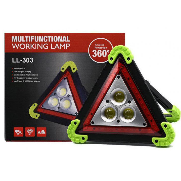 Світлодіодний ліхтар аварійного освітлення Multifunctional Working Lam LL-303 LED - Зображення 6