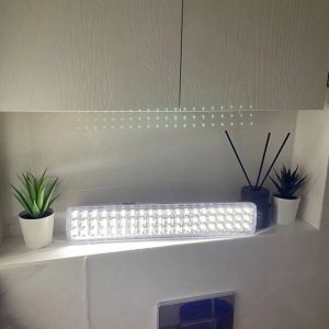 Кемпінгова лампа, 60 LED з акумулятором АСК YL05-1011 / Акумуляторний переносний ліхтар