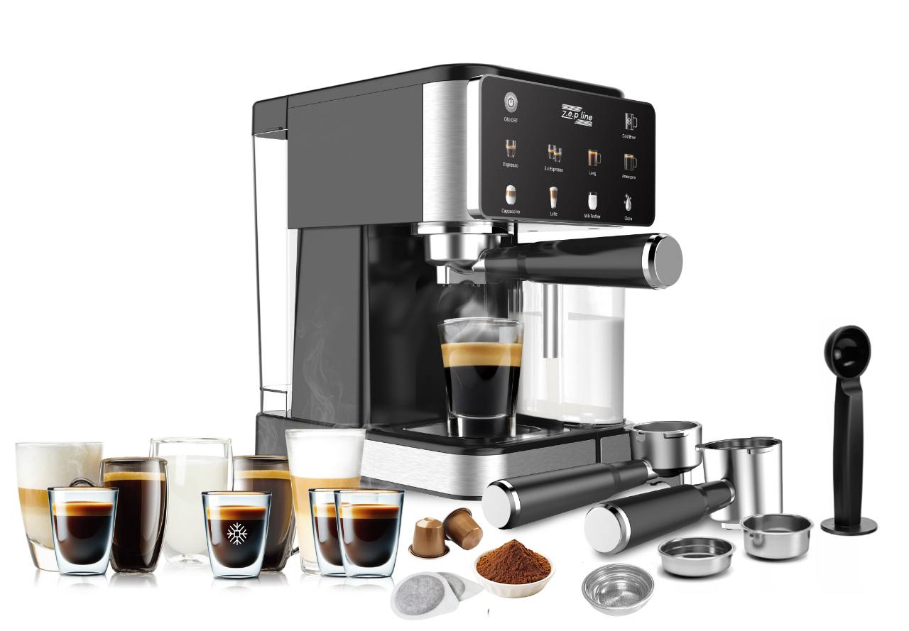 Кавоварка 3в1 3000 Вт 20Bar Zepline ZP-6806 - Зображення 6