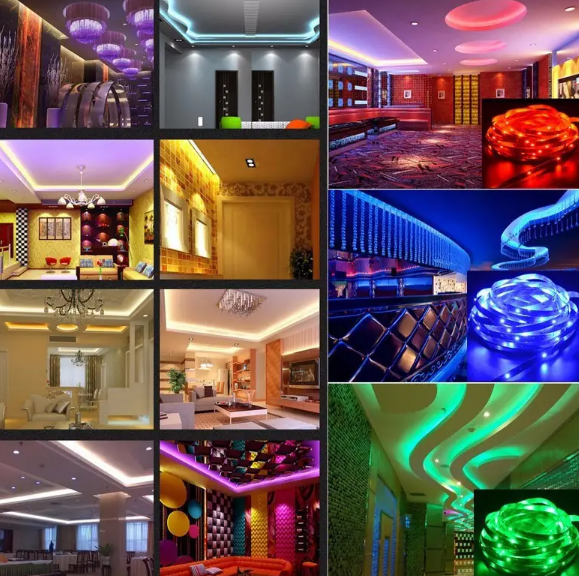 Комплект Світлодіодна стрічка багатобарвна 3528 RGB комплект 5м з пультом 5 Комплект Світлодіодна стрічка багатобарвна 3528 RGB комплект 5м з пультом - Зображення 5