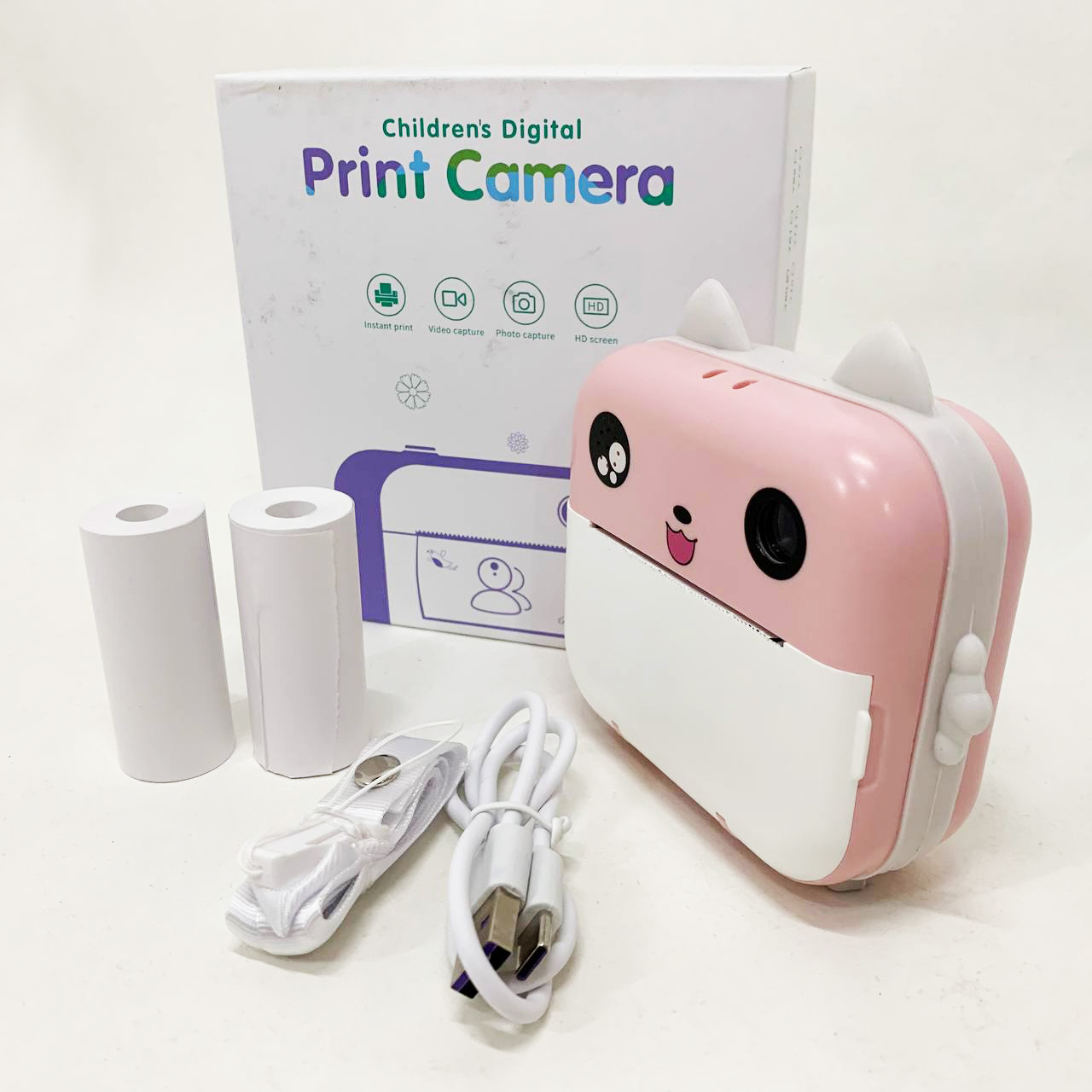 Дитячий фотоапарат Y601 PINK - Зображення 3