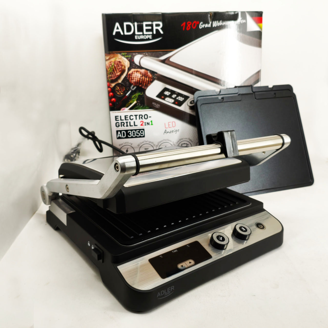 Гриль контактний Adler AD 3059 5 Гриль контактний Adler AD 3059 - Зображення 5