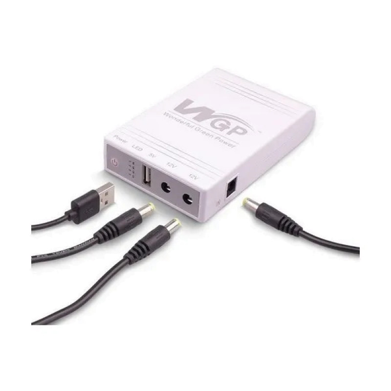 Джерело безперебійного живлення для роутера 10400Mah, USB виходи, DC 5V, 9V, 12V. ДБЖ для Роутерів 2 Джерело безперебійного живлення для роутера 10400Mah, USB виходи, DC 5V, 9V, 12V. ДБЖ для Роутерів - Зображення 2