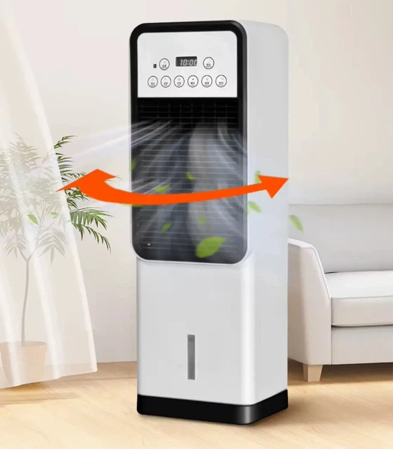 Мобільний кондиціонер 2в1 з обігрівом та охолодженням Domotec 1668 - Зображення 7