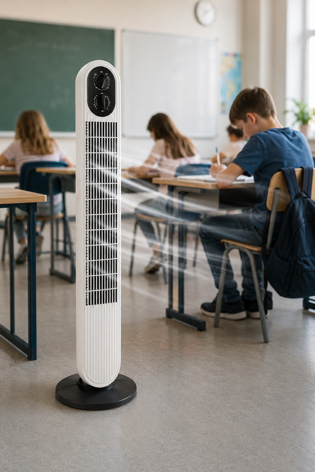 Вентилятор підлоговий колонний Tower Cooling Fan 500Вт BITEK BT-2901 / Кондиціонер для дому та офісу / Підлоговий вентилятор 5 Вентилятор підлоговий колонний Tower Cooling Fan 500Вт BITEK BT-2901 / Кондиціонер для дому та офісу / Підлоговий вентилятор - Зображення 5