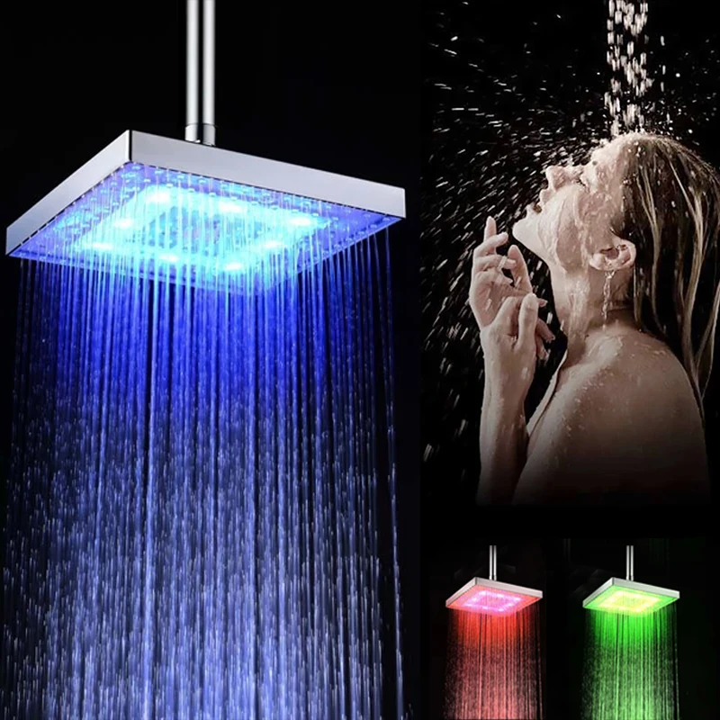 Насадка для душу з LED підсвічуванням RGB LED SHOWER Світлодіодна Лійка 2 Насадка для душу з LED підсвічуванням RGB LED SHOWER Світлодіодна Лійка - Зображення 2