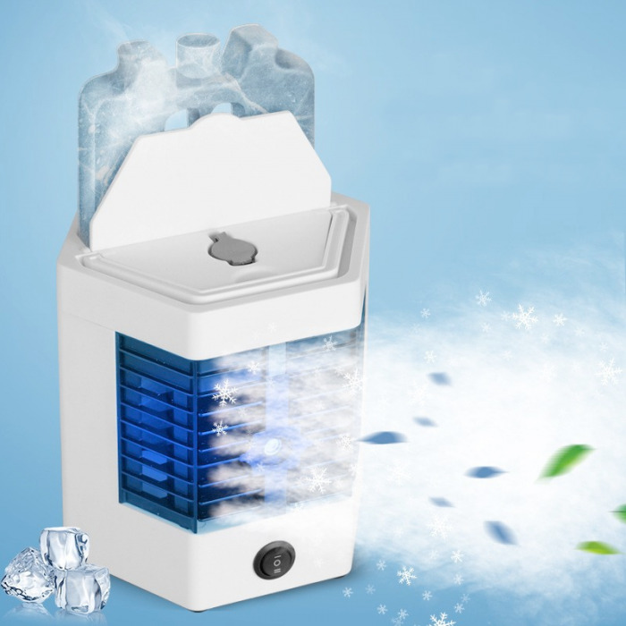 Настільний портативний кондиціонер 5X Arctic Cool Ultra Pro із зволожувачем повітря міні кондиціонер - Зображення 4