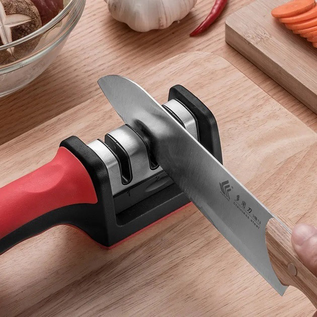 Професійна Ручна Точилка для ножів 3 рівня заточування Fast Sharpener RS-168 5 Професійна Ручна Точилка для ножів 3 рівня заточування Fast Sharpener RS-168 - Зображення 5