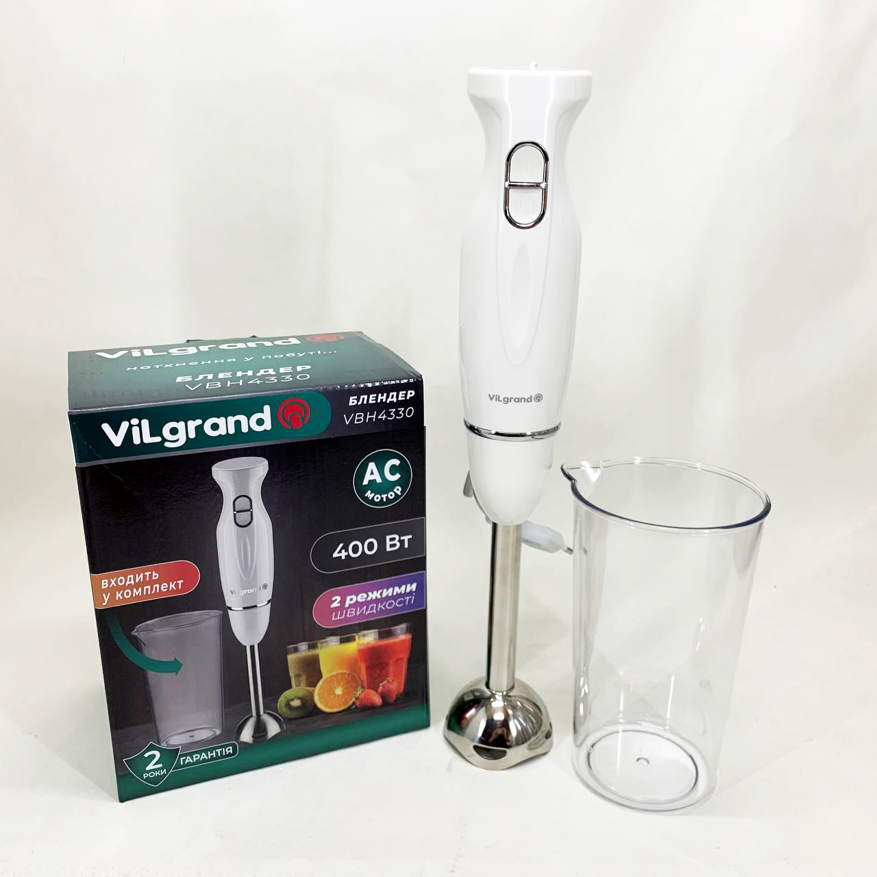 Блендер ViLgrand VBH4330 White 6 Блендер ViLgrand VBH4330 White - Зображення 6