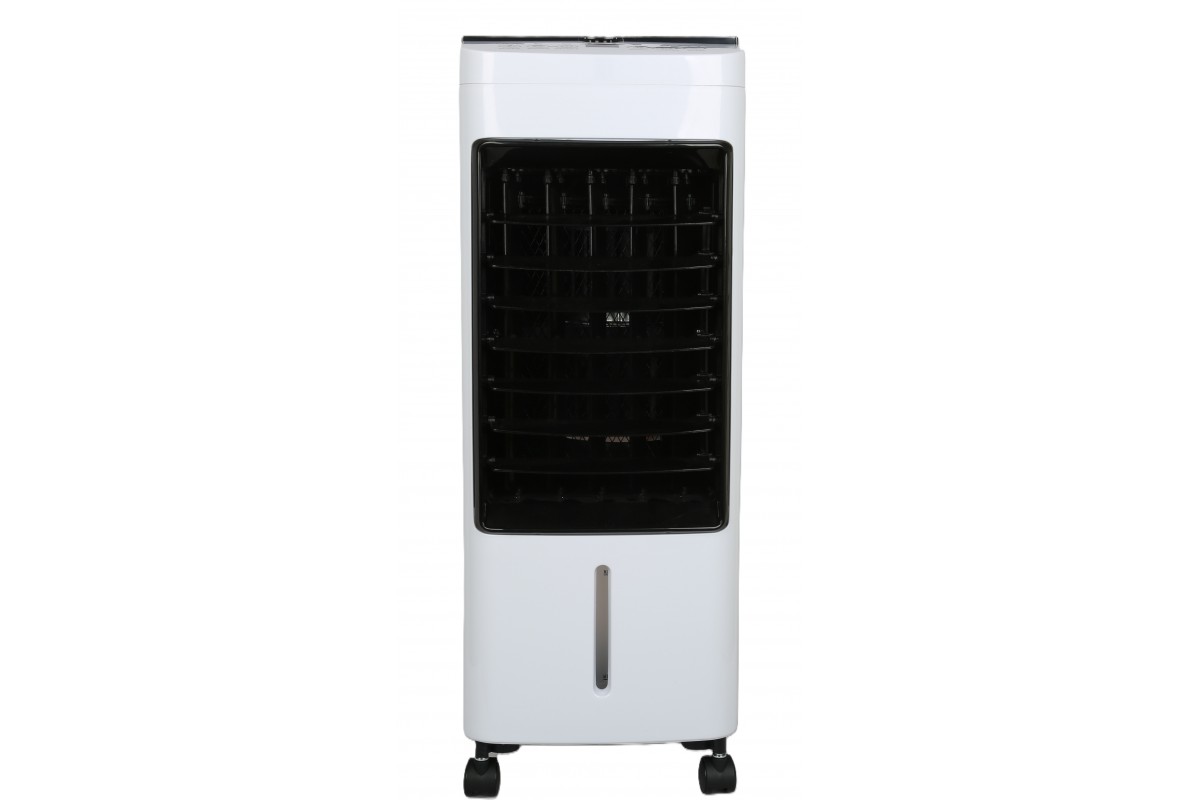 Охолоджувач повітря Germatic DH23-01A, (120W, сенсорні кнопки, пульт, екран, колеса, автообіг, ємність - 5,5л, 2 контейнери для льоду) - Зображення 4