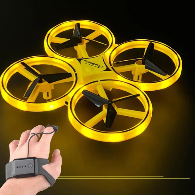 Квадрокоптер з керуванням жестами та підсвічуванням Apex Drone автозависання та визначення перешкод 7 Квадрокоптер з керуванням жестами та підсвічуванням Apex Drone автозависання та визначення перешкод - Зображення 7