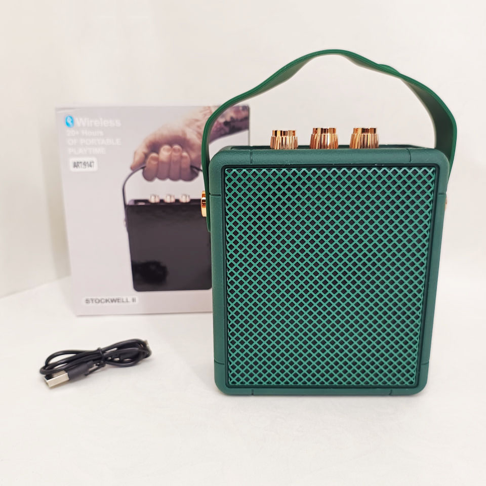 Портативная колонка Marshall STOCKWELL BT W2 Green 1 Портативная колонка Marshall STOCKWELL BT W2 Green
