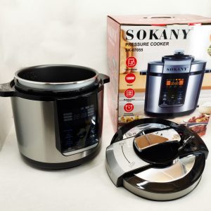 Мультиварка-скороварка-пароварка Sokany SK-07055 7л 3 в 1 Електрична з таймером 1000Вт
