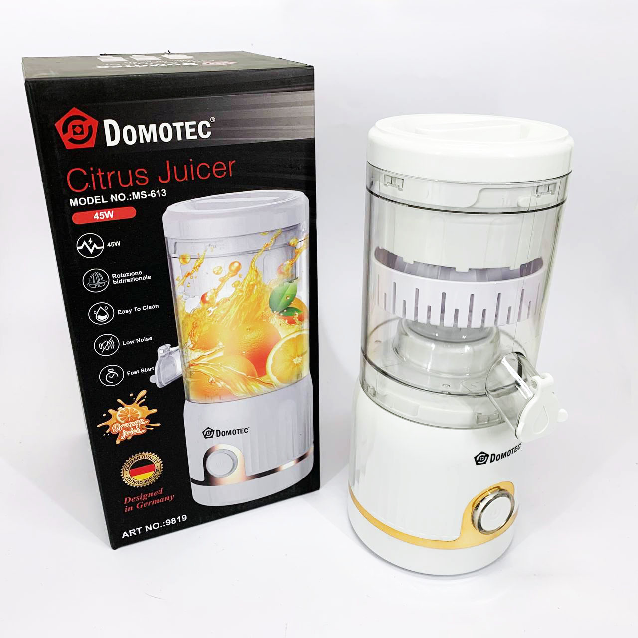 Блендер з Domotec MS-613 250мл. Колір: білий 1 Блендер з Domotec MS-613 250мл. Колір: білий