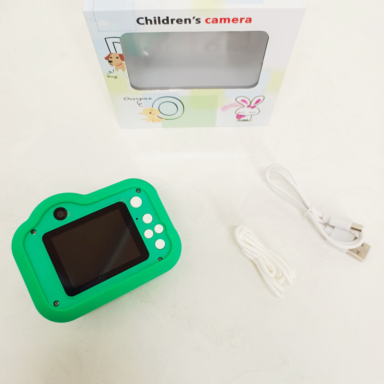Дитячий фотоапарат M03 Panda Green 6 Дитячий фотоапарат M03 Panda Green - Зображення 6