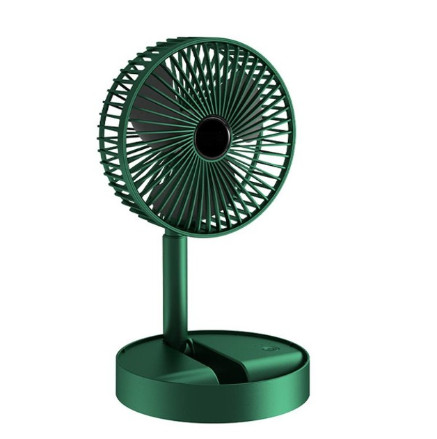Портативний міні вентилятор для дому Telescopic Folding Fan Складаний настільний вентилятор із USB зарядкою - Зображення 4