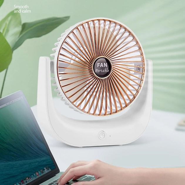 Портативний вентилятор настільний міні ручний Portable Fan AND LY-853 - Зображення 5