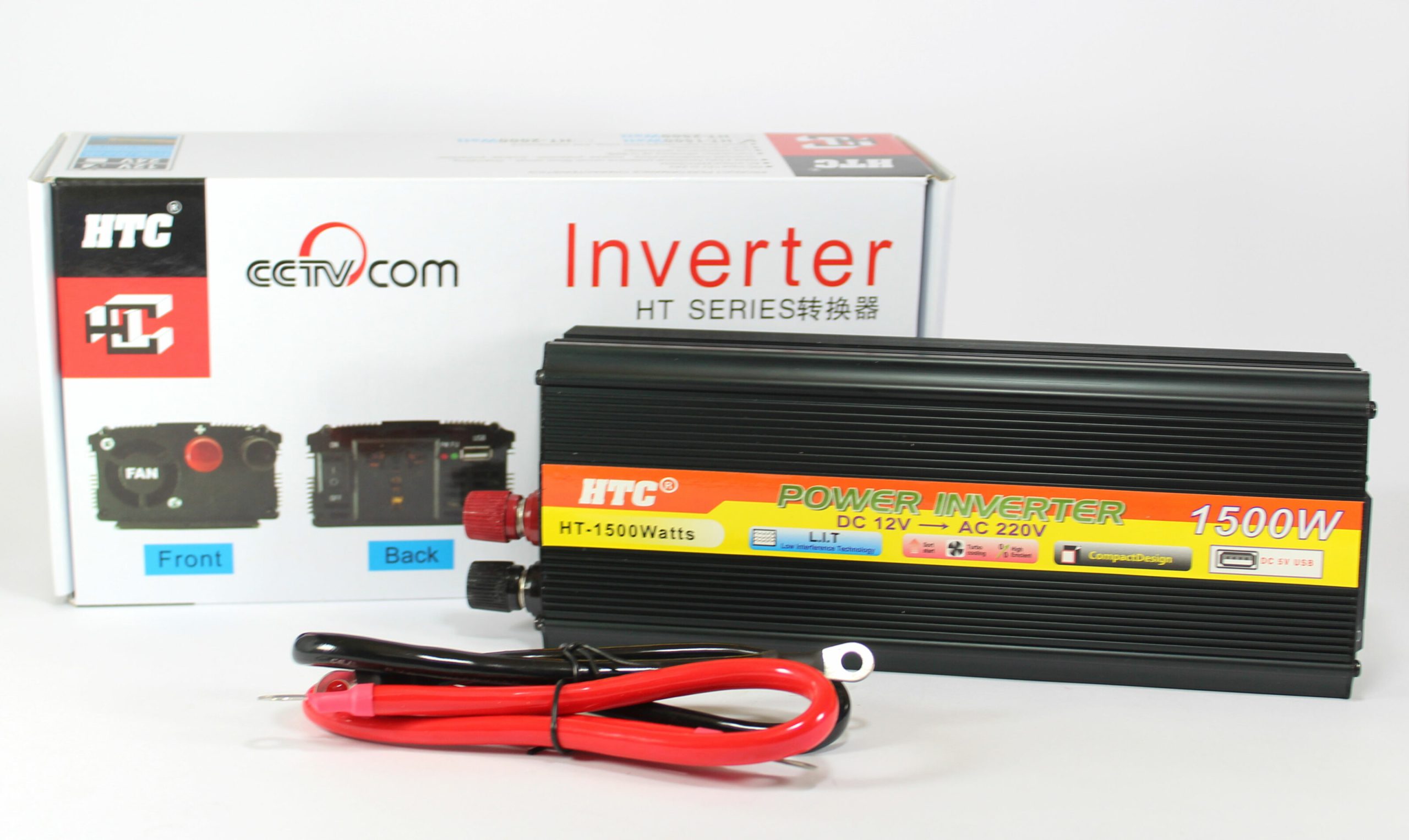 Перетворювач AC/DC 1500W 12V SSK / Інвертор у машину / Автомобільний перетворювач напруги - Зображення 4