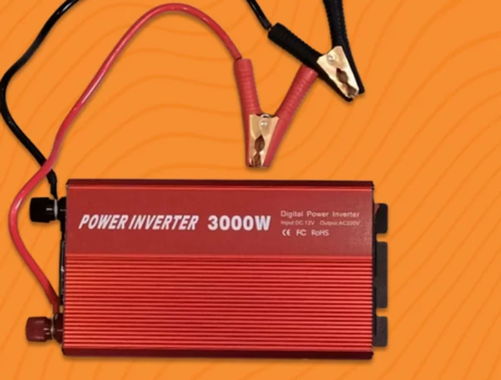 Перетворювач напруги UN-3059 12/220 3000W (work 1200W) - Зображення 4