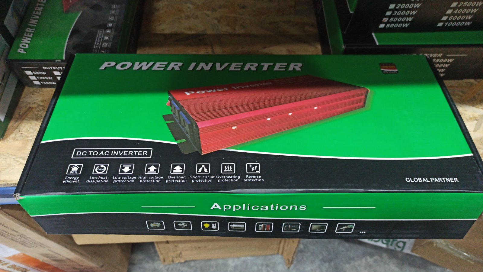 Перетворювач напруги, інвертор 5000W inverter 12V-220V - Зображення 3
