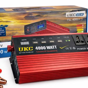 Перетворювач напруги Power Inverter 4000W з 12V на 220