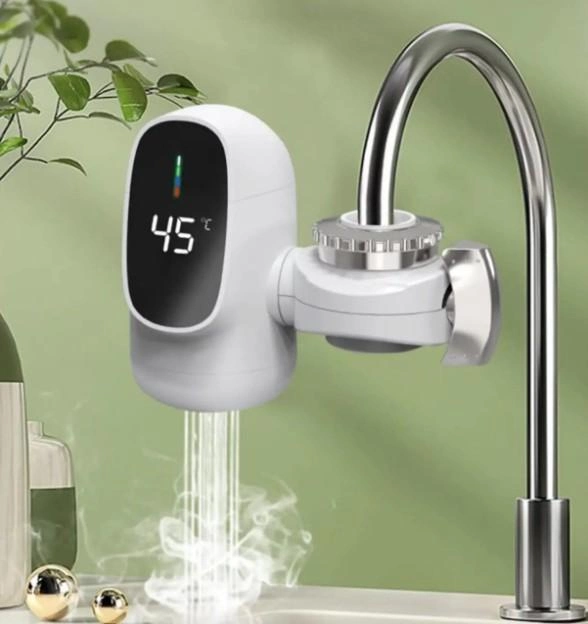 Водонагрівач проточний насадка на кран для кухні Water Heater ZSW-D03 c LCD дисплеєм 3 кВт - Зображення 3