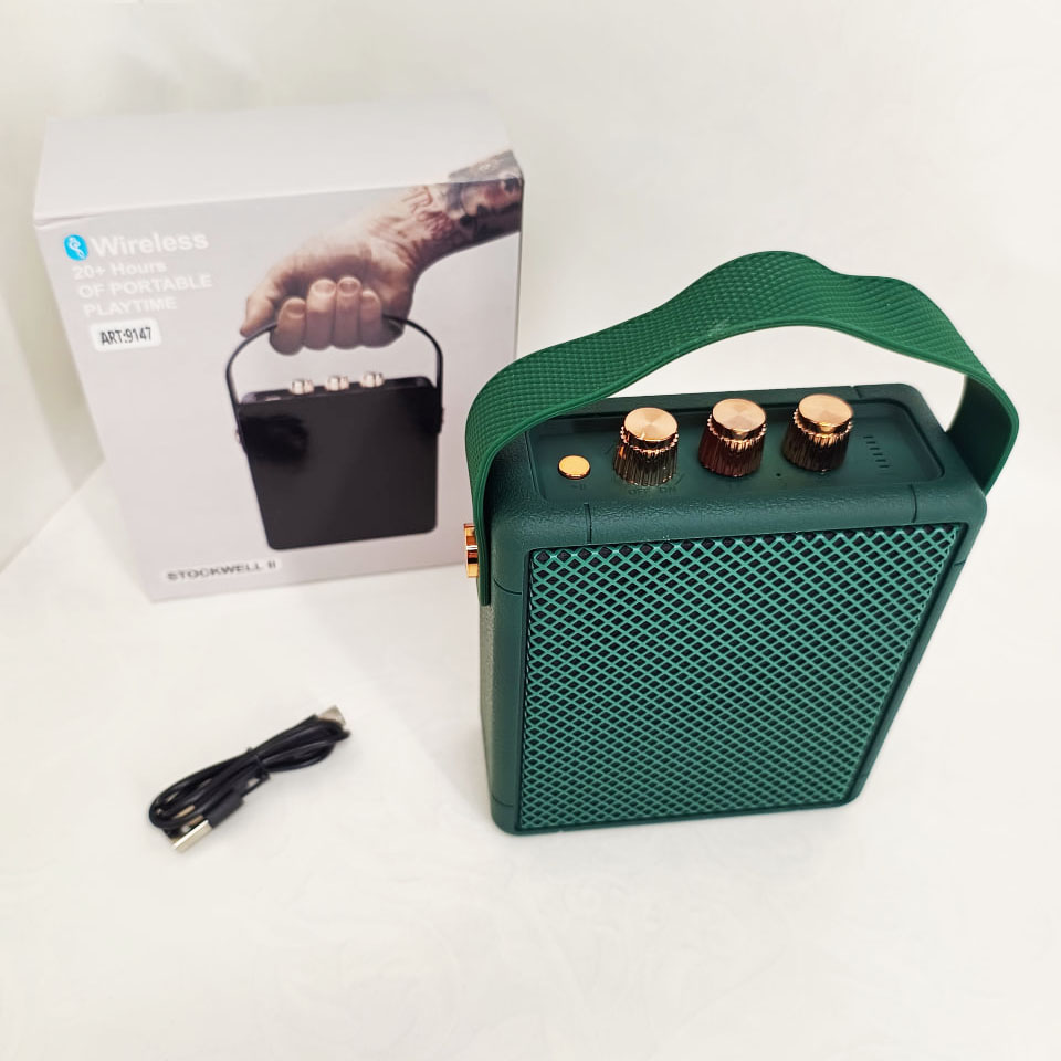 Портативная колонка Marshall STOCKWELL BT W2 Green 5 Портативная колонка Marshall STOCKWELL BT W2 Green - Зображення 5
