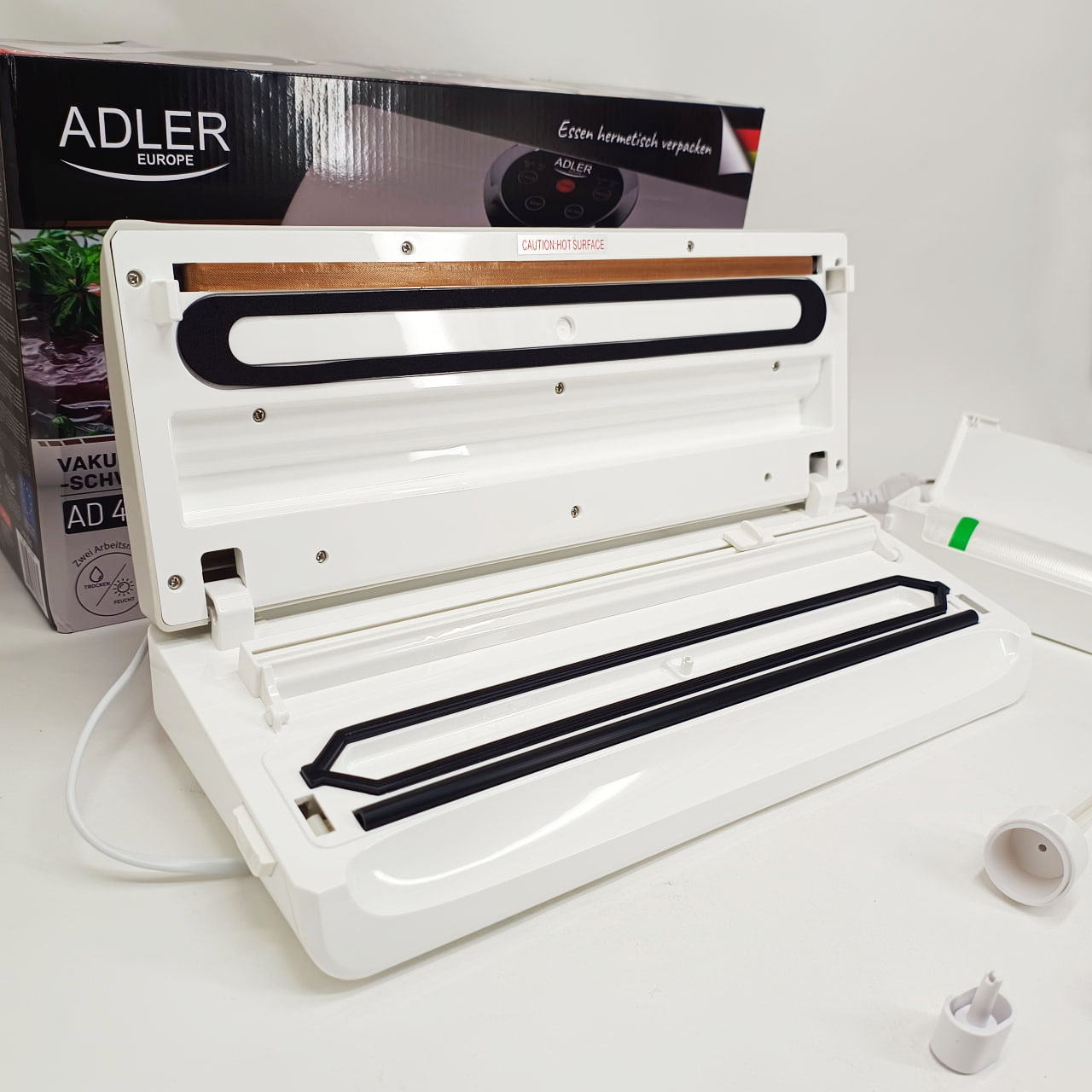 Вакуумний пакувальник для продуктів електричний Adler AD 4503 6 Вакуумний пакувальник для продуктів електричний Adler AD 4503 - Зображення 6