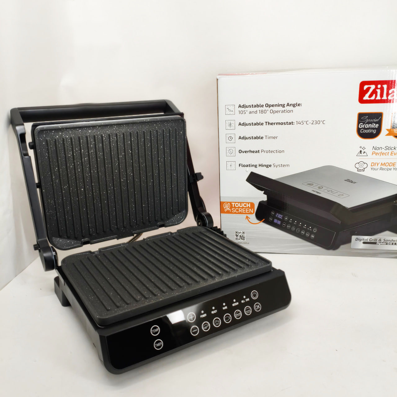 Гриль електричний Zilan ZLN3942 2000Вт 4 Гриль електричний Zilan ZLN3942 2000Вт - Зображення 4