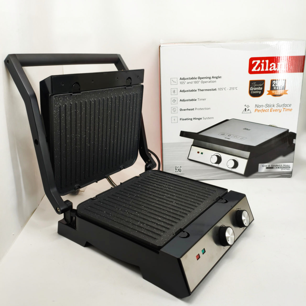 Гриль електричний Zilan ZLN3966 2500Вт 2 Гриль електричний Zilan ZLN3966 2500Вт - Зображення 2