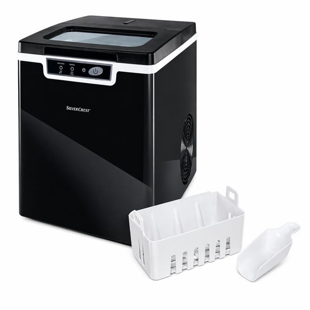 Льодогенератор для дому та бару Silver Crest SEMK 105 A1 1.8 л з індикатором додавання води та наповнення - Зображення 4