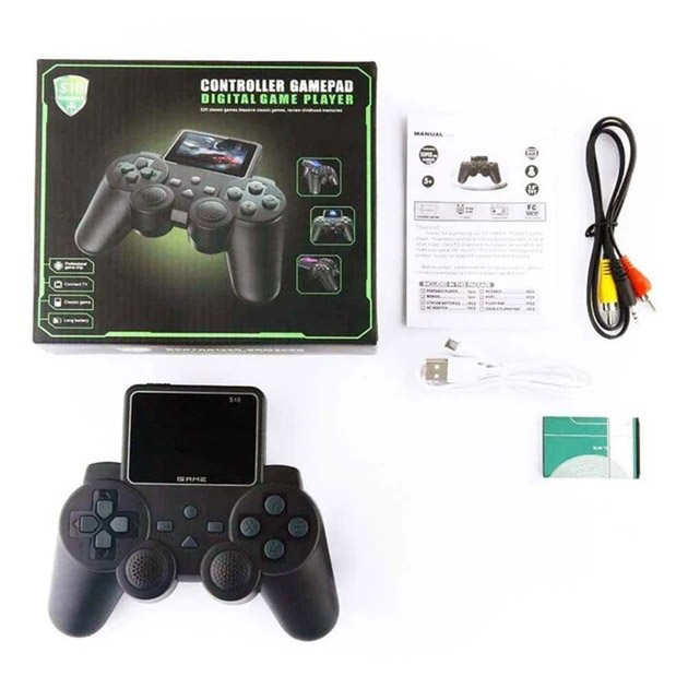 Ігрова консоль-джойстик S10 з 2.4 дюймовим LCD екраном, Ігрова приставка game, Дитяча приставка тетріс - Зображення 6