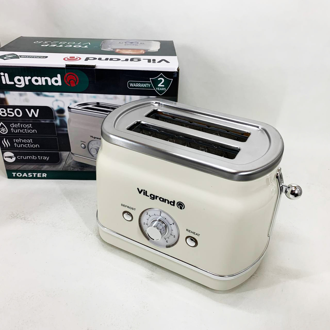 Тостер ViLgrand VT0823R - Зображення 3
