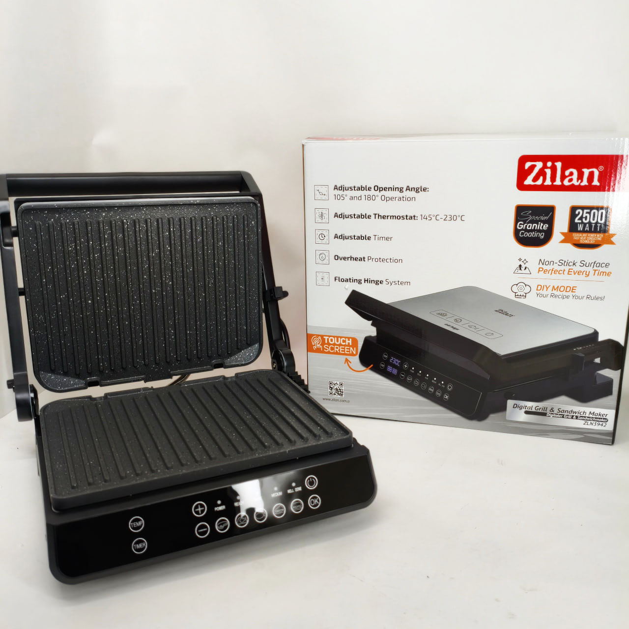 Гриль електричний Zilan ZLN3942 2000Вт 6 Гриль електричний Zilan ZLN3942 2000Вт - Зображення 6