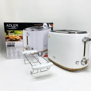 Тостер з решіткою для булочок Adler AD 3225, 6 рівнів обсмажування 950Вт