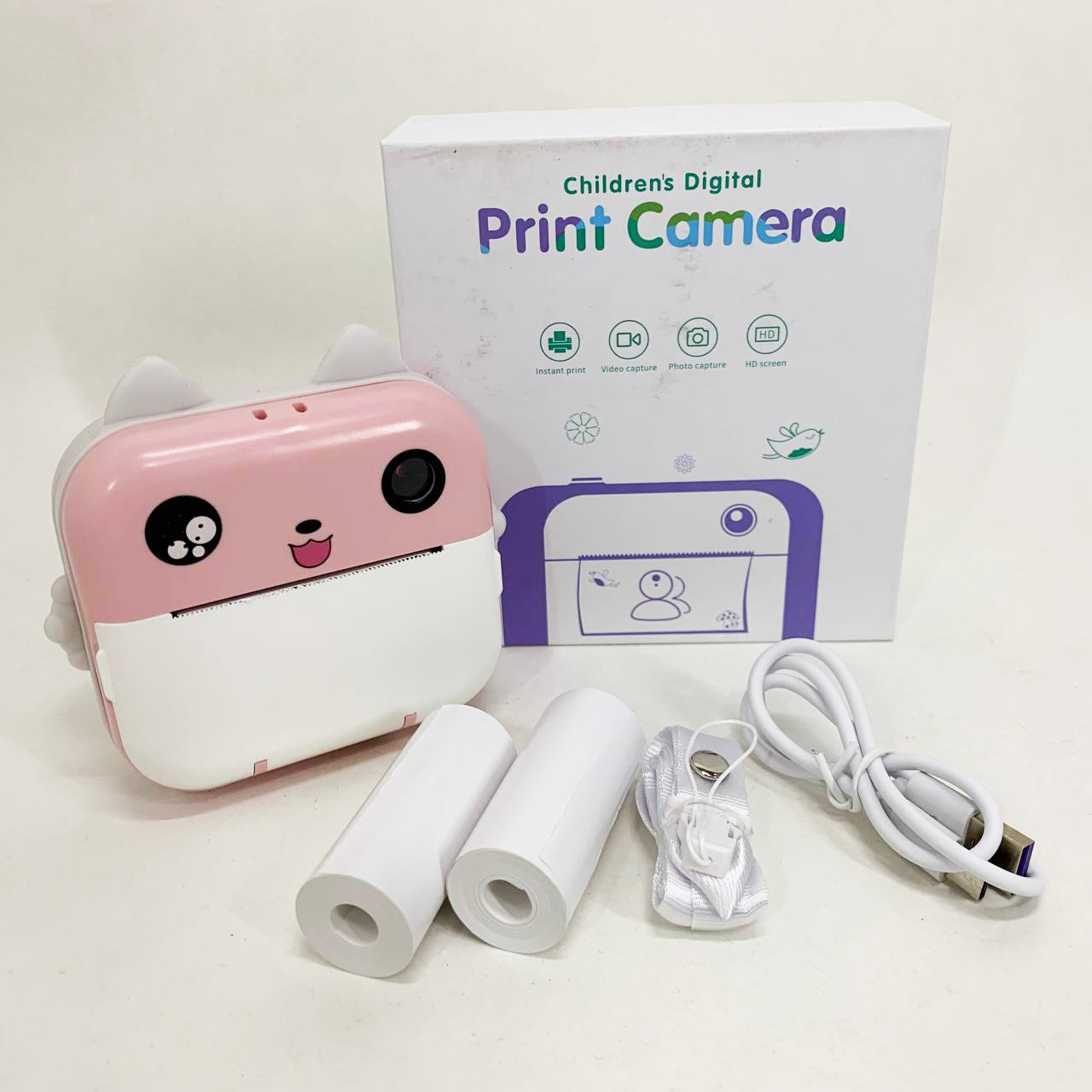Дитячий фотоапарат Y601 PINK - Зображення 7