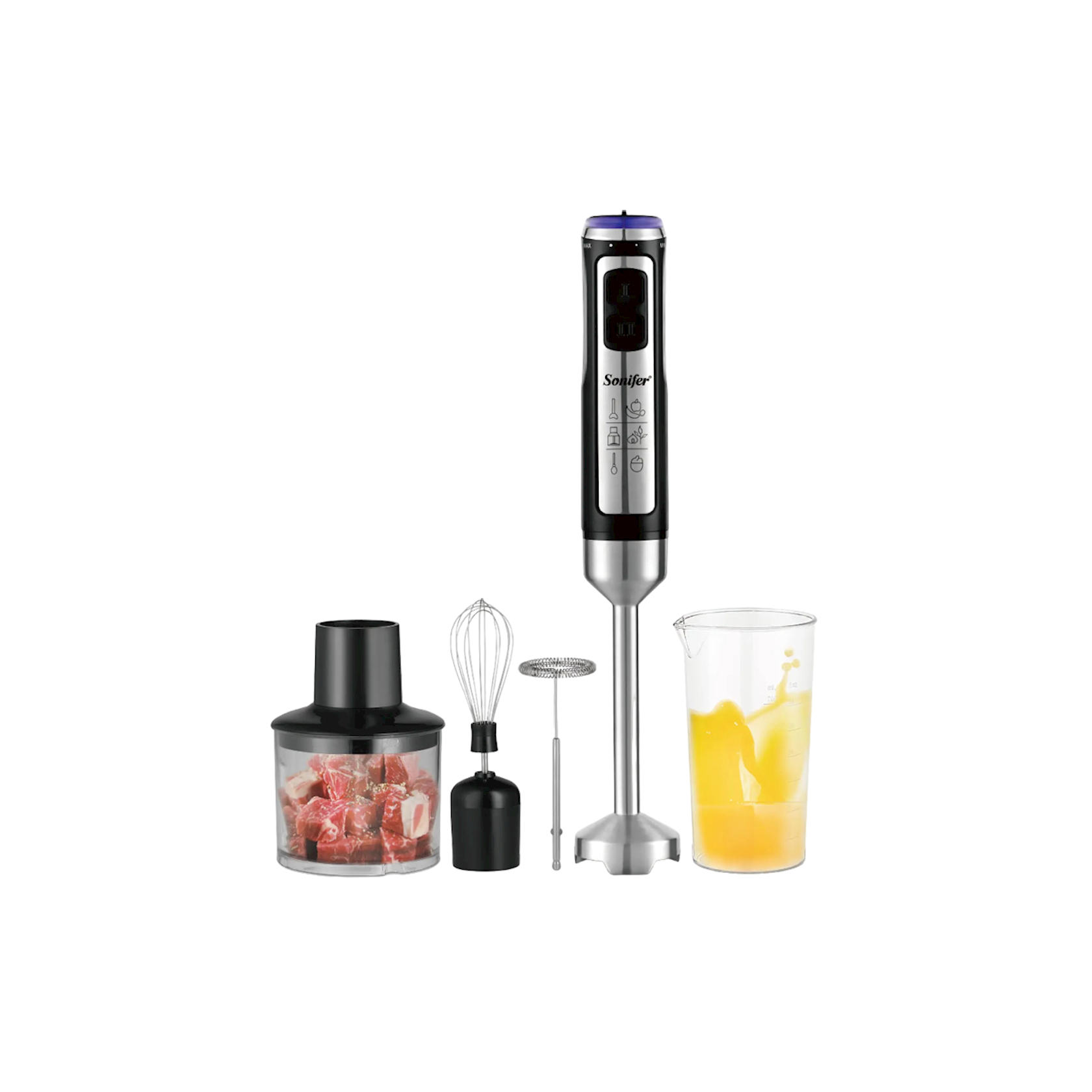 Ручний блендер Sonifer Set 5в1 SF-8138 2 Ручний блендер Sonifer Set 5в1 SF-8138 - Зображення 2