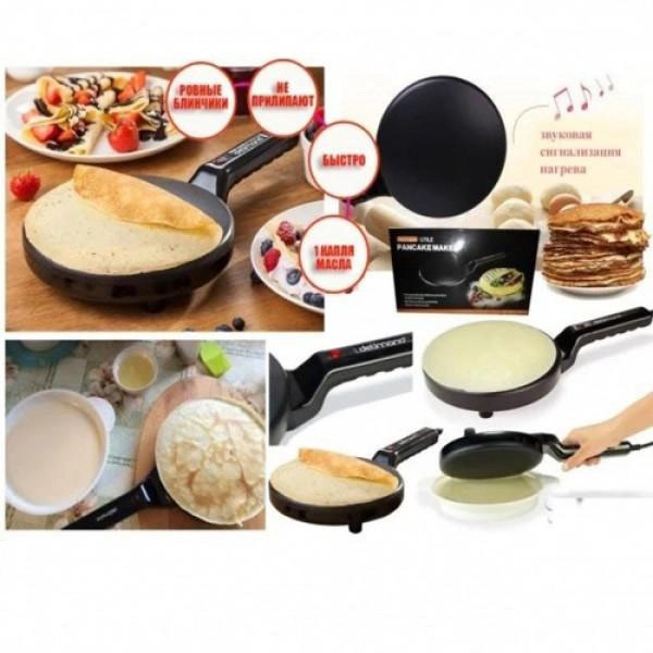 Млинець електричний CREPE MAKER Black 4 Млинець електричний CREPE MAKER Black - Зображення 4