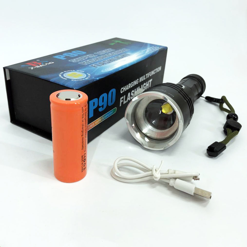 Ліхтар поліцейський X-Balog BL-531-P90 1х26650 8800mah USB/microUSB/ 3хААА R3 функція Power Bank 6 Ліхтар поліцейський X-Balog BL-531-P90 1х26650 8800mah USB/microUSB/ 3хААА R3 функція Power Bank - Зображення 6