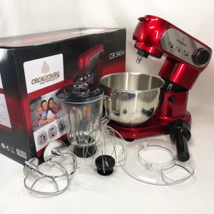 Кухонний комбайн 3в1 Crownberg CB-3404 Тістоміс-М'ясорубка-Блендер 2200Вт