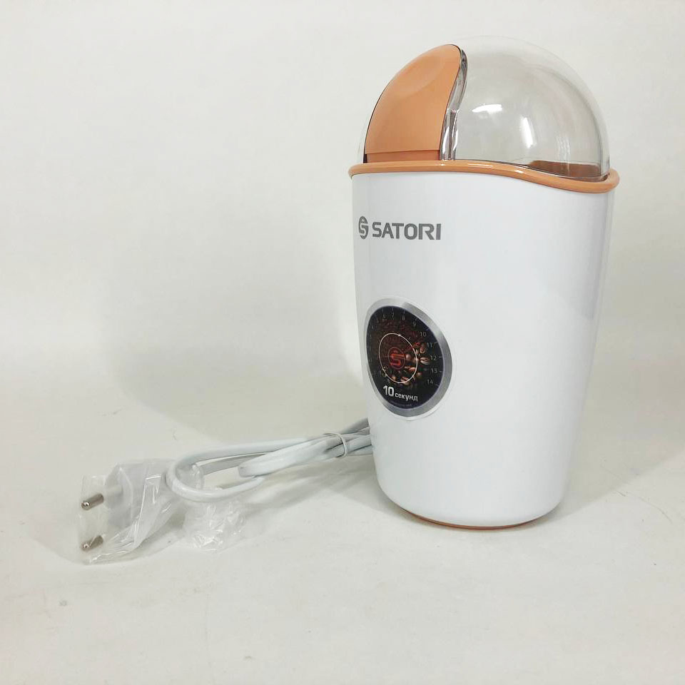 Кавомолка SATORI SG-2503-BG, електрична кавомолка для турки, кавомолка побутова електрична - Зображення 3
