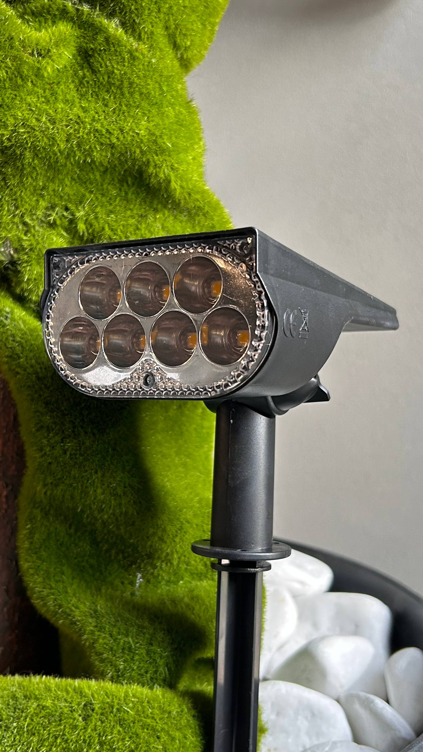 Садовий LED світильник на сонячній батареї Color Gradient Solar Spot Lawn Light - Зображення 8